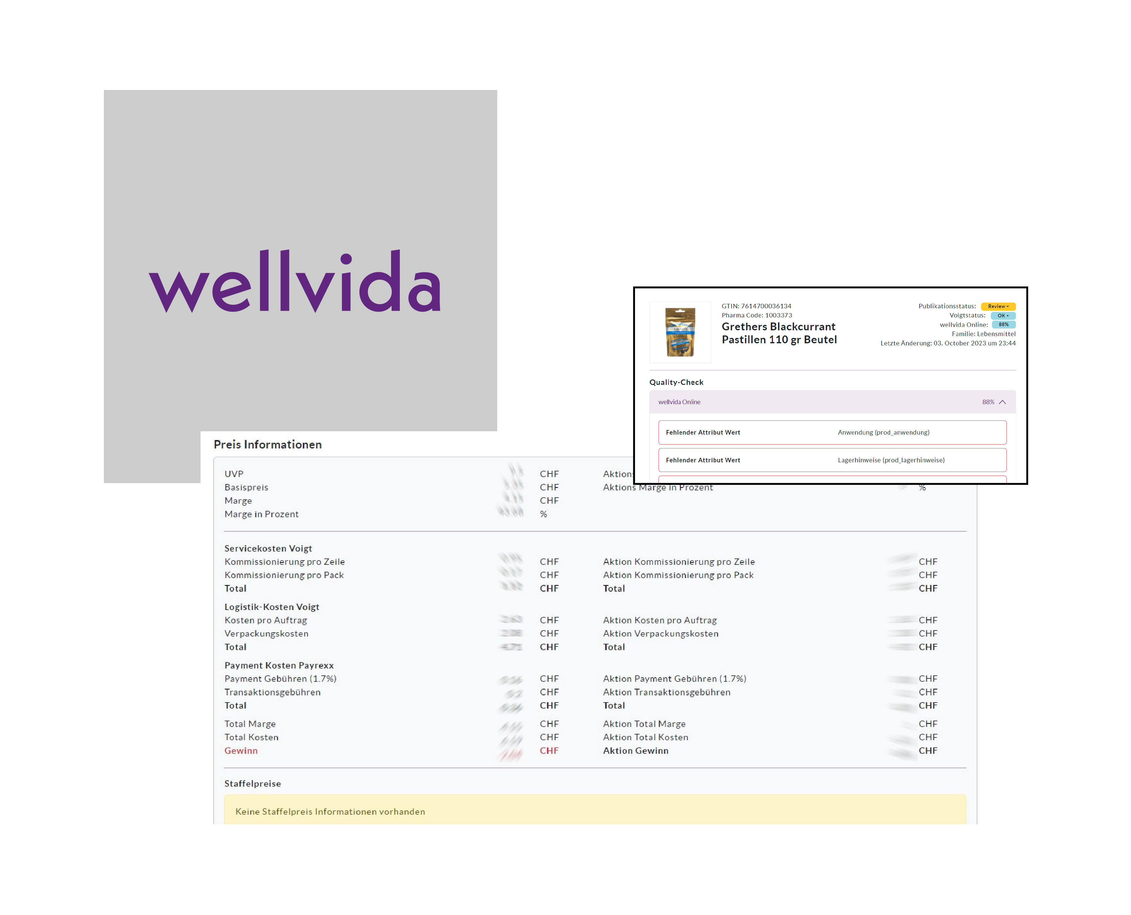 Visual zur Referenz Drogerie-Sortiment mit über 30'000 Artikel effizient verwalten
