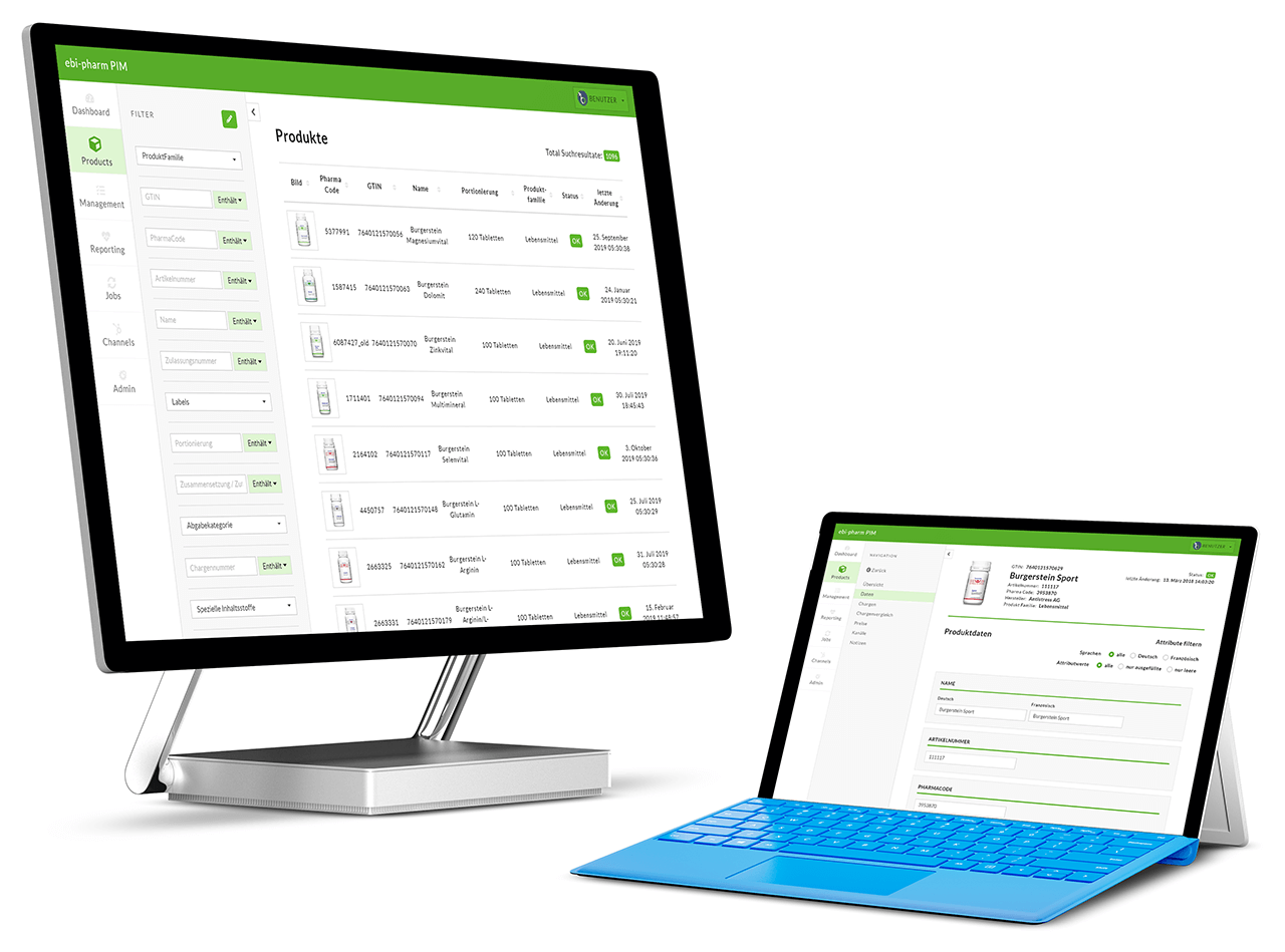 buzzle PIM-System als moderne Webapplikation