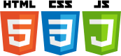 Logo für HTML, CSS & JavaScript