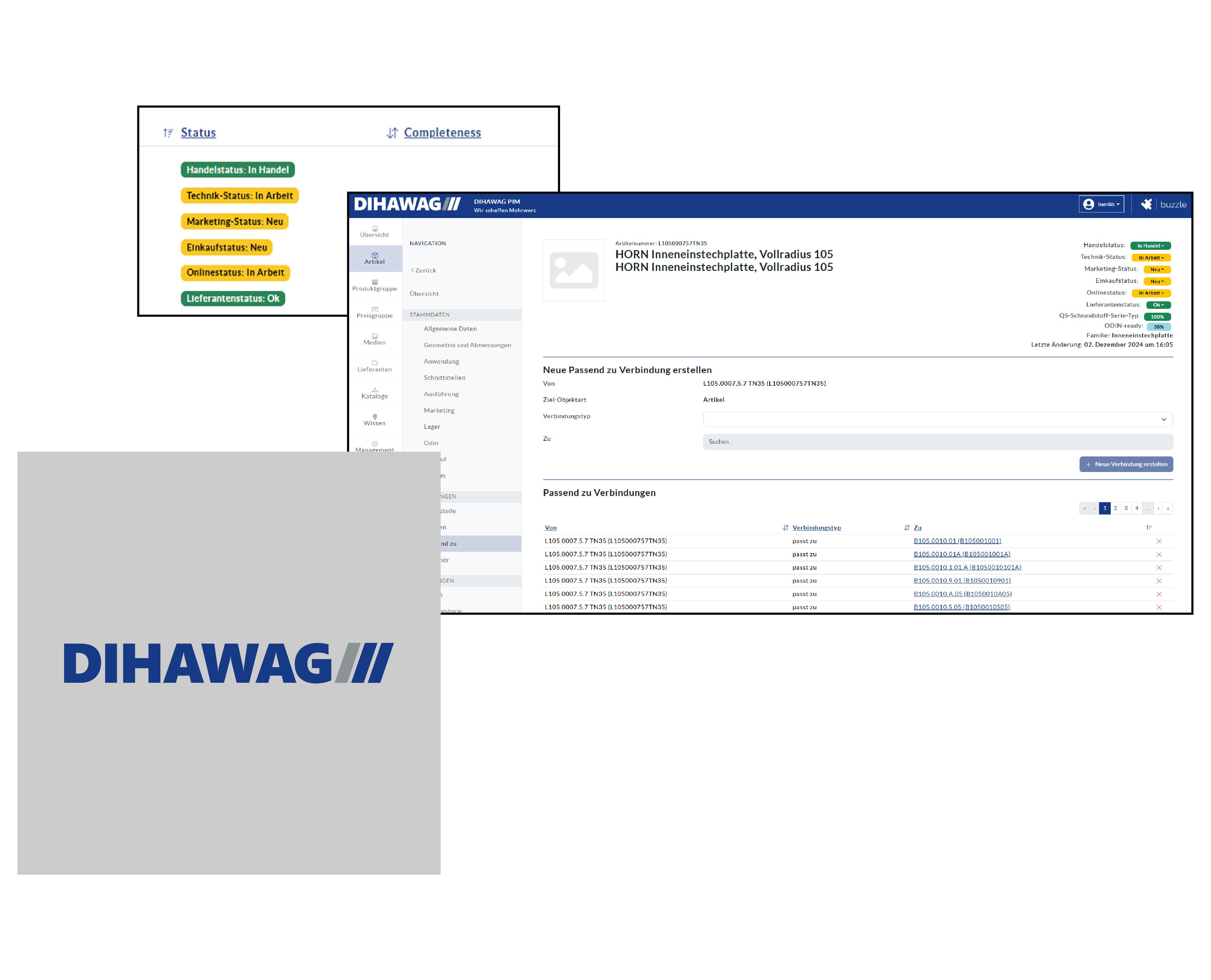 Visual zur Referenz Effiziente Produktdatenverwaltung für komplexes Multilieferanten-Sortiment